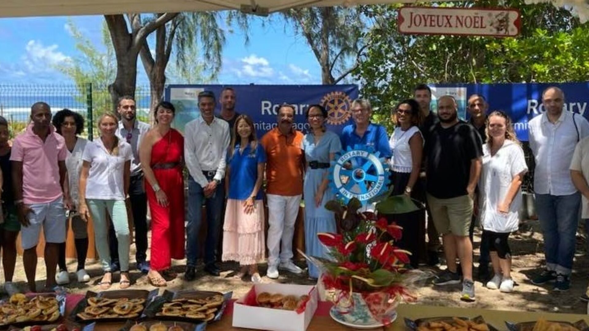 Emergence OI partenaire des actions du Rotary Club Hermitage Lagon en faveur de la MECS de la Croix Rouge.