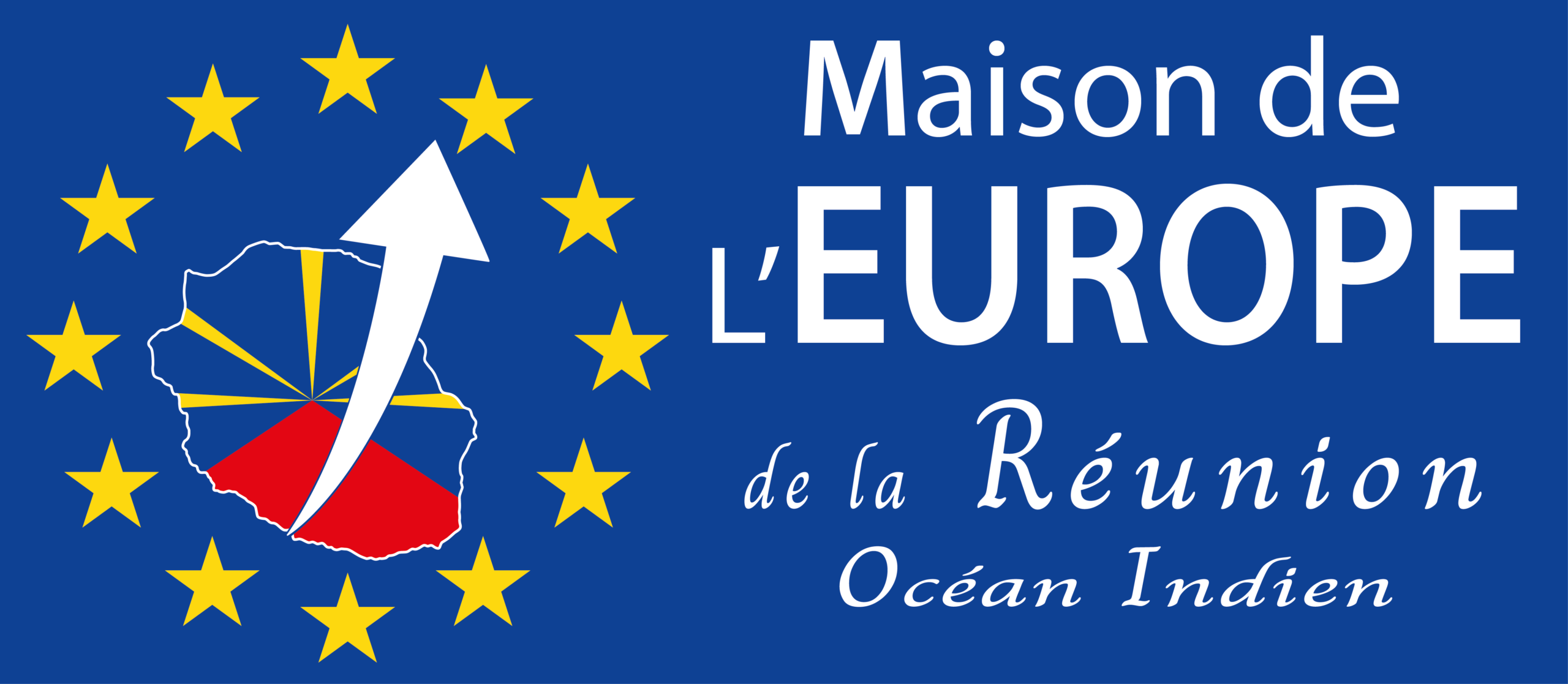 Logo Maison de l’Europe Réunion Océan Indien